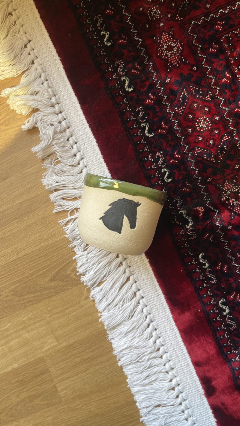 كوب صهوة ( تأثير مموج)